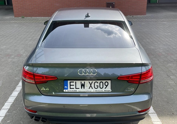 Audi A4 cena 72900 przebieg: 182020, rok produkcji 2015 z Wrocław małe 781